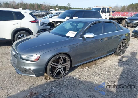 2014 Audi S4 3.0T Premium Plus from USA, damaged, VIN WAUBGAFLXEA073628